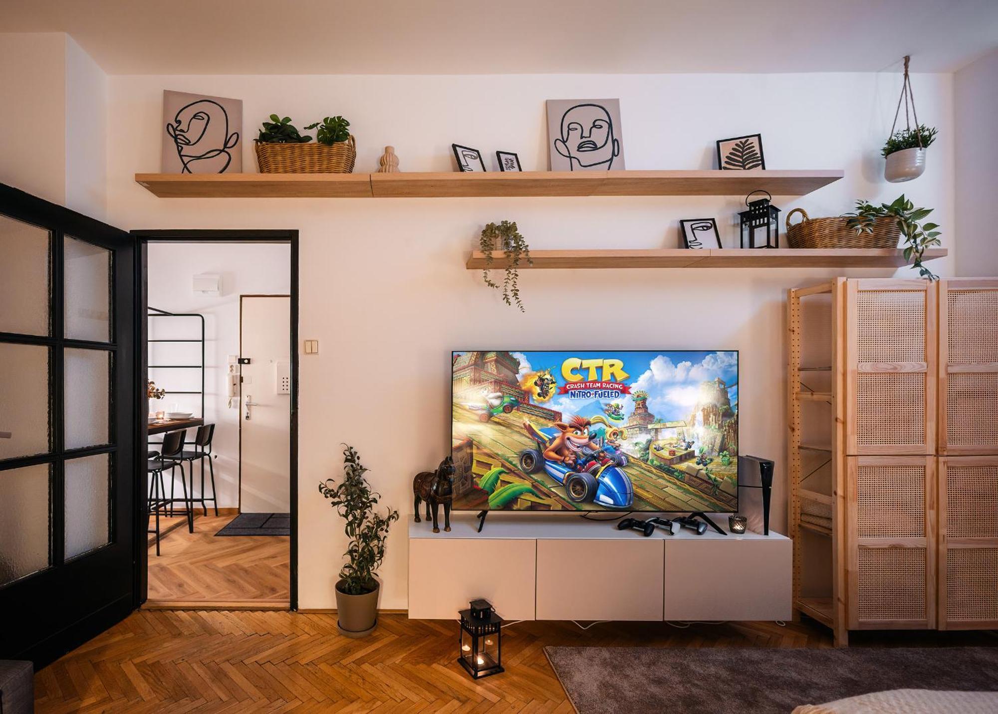 2Br 1,5Bath Chic City Suite Near Wenceslas Square Praga Exterior foto