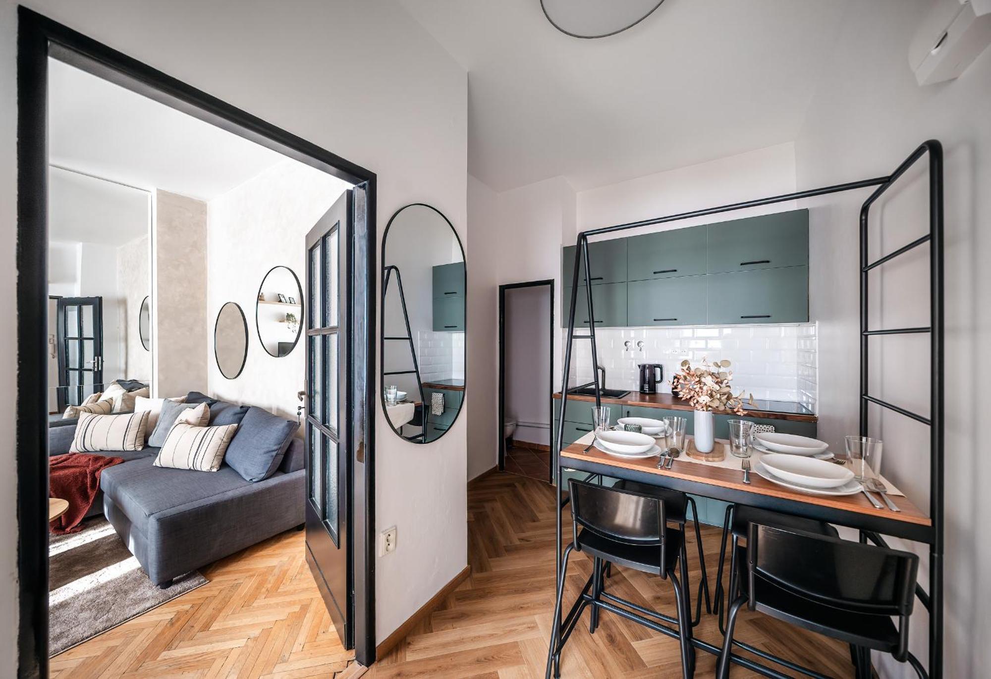 2Br 1,5Bath Chic City Suite Near Wenceslas Square Praga Exterior foto